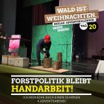 Forstarbeit ist Handarbeit