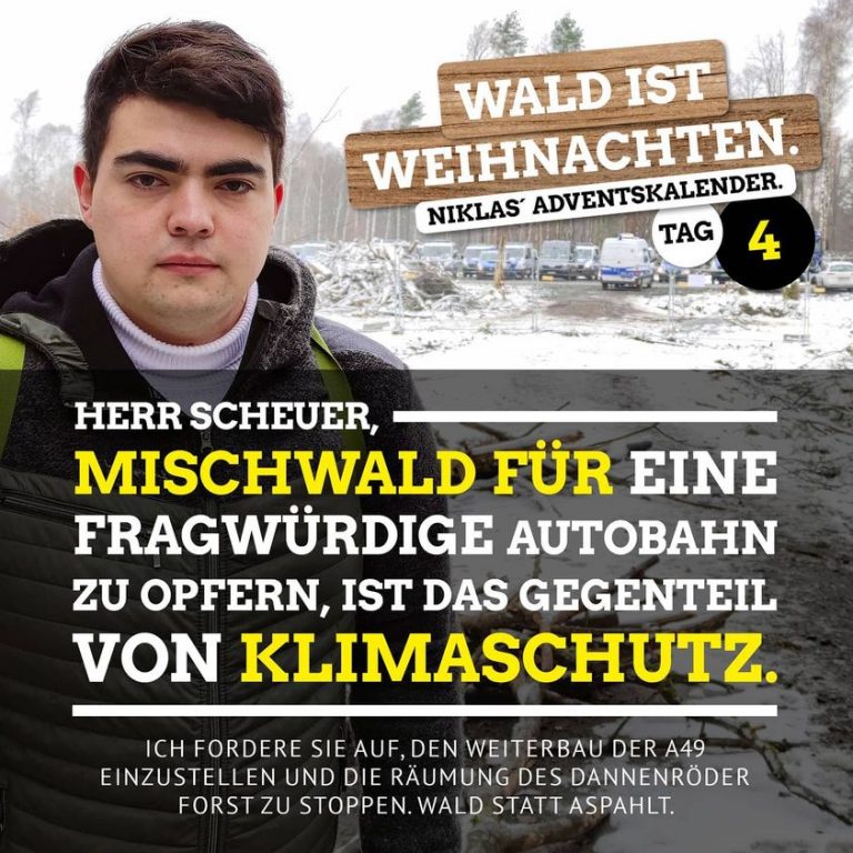 Der Dannenröder Wald braucht uns